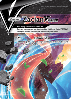 Zacian V-UNION SWSH163, SWSH Black Star Promos
