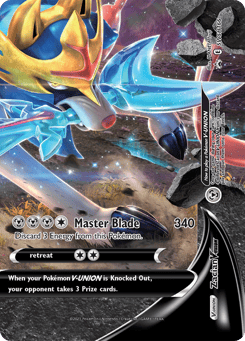 Zacian V-UNION SWSH166, SWSH Black Star Promos