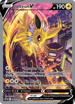 Jolteon V SWSH183, SWSH Black Star Promos