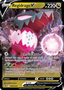 Regidrago V SWSH281, SWSH Black Star Promos