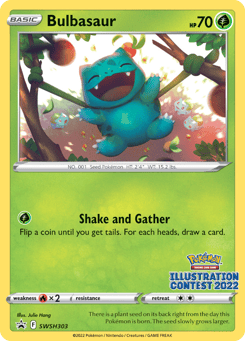 Bulbasaur SWSH303, SWSH Black Star Promos