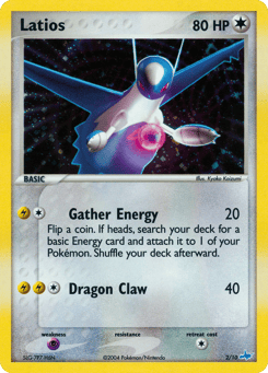 Latios 2/10, EX Trainer Kit Latios