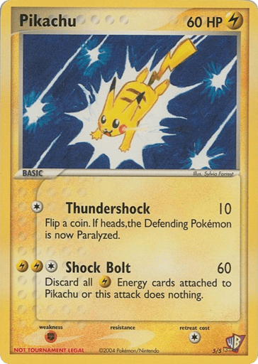 Pikachu 5/5 from Poké Card Creator Pack