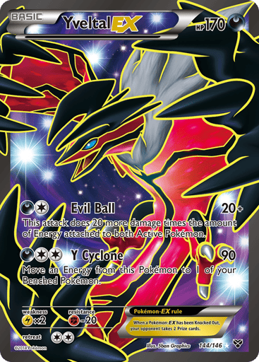 Yveltal-EX 144/146 from XY