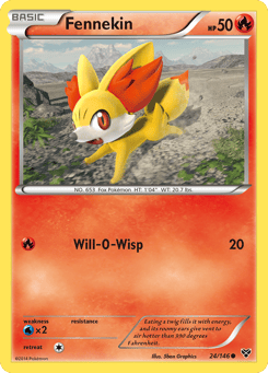 Fennekin 24/146, XY