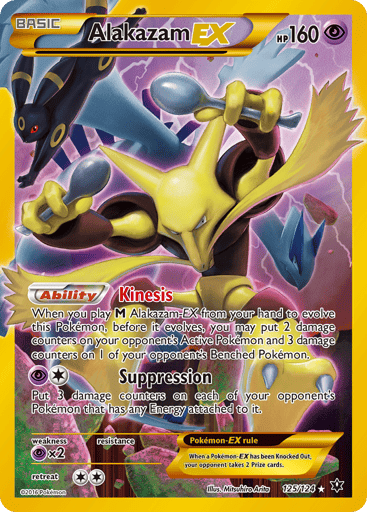 Alakazam-EX 125/124 from Fates Collide