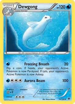 Dewgong 16/124, Fates Collide