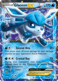 Glaceon-EX 20/124, Fates Collide