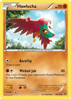 Hawlucha 48/124, Fates Collide