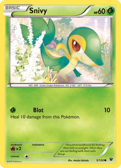 Snivy 5/124, Fates Collide