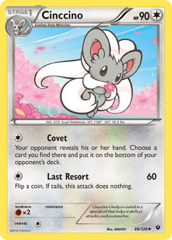 Cinccino 88/124, Fates Collide