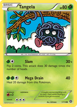 Tangela 1/114, Steam Siege