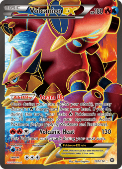 Volcanion-EX 107/114, Steam Siege
