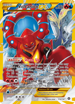 Volcanion-EX 115/114, Steam Siege