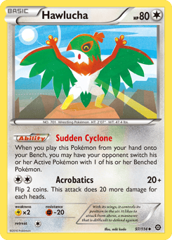 Hawlucha 97/114, Steam Siege