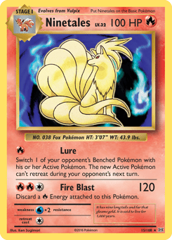 Ninetales 15/108, Evolutions