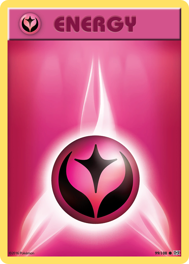 Fairy Energy 99/108, Evolutions Pokémon card