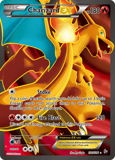 Charizard-EX 100/106 from Flashfire