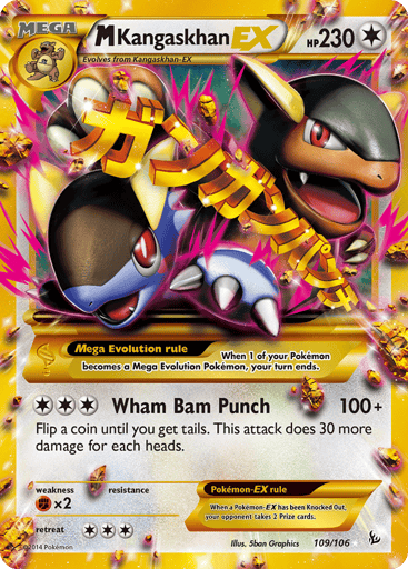 M Kangaskhan-EX 109/106 from Flashfire