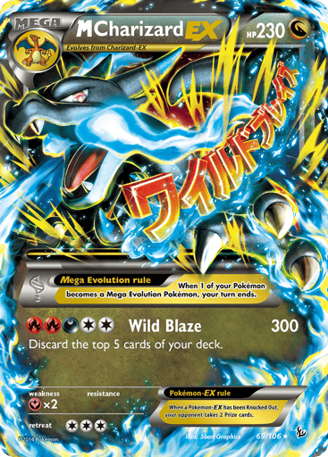 M Charizard-EX 69/106 from Flashfire