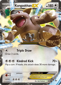 Kangaskhan-EX 78/106, Flashfire