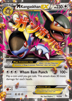 M Kangaskhan-EX 79/106, Flashfire