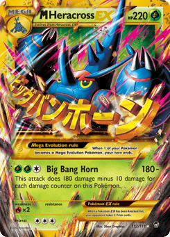 M Heracross-EX 112/111, Furious Fists