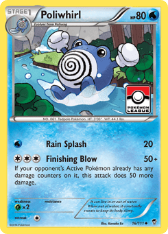 Poliwhirl 16/111, Furious Fists