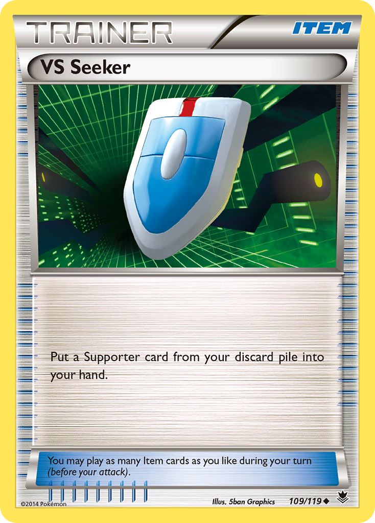 VS Seeker 109/119, Phantom Forces Pokémon card
