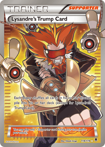 Lysandre's Trump Card 118/119 from Phantom Forces