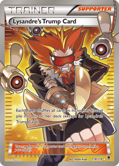 Lysandre's Trump Card 118/119 Phantom Forces