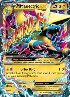 M Manectric-EX 24/119, Phantom Forces