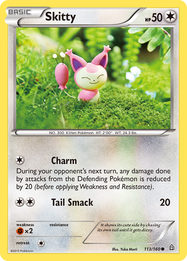 Skitty 113/160, Primal Clash Pokémon card