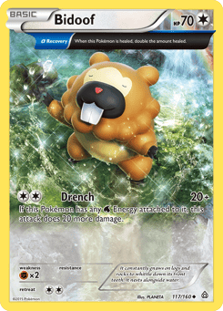 Bidoof 117/160, Primal Clash