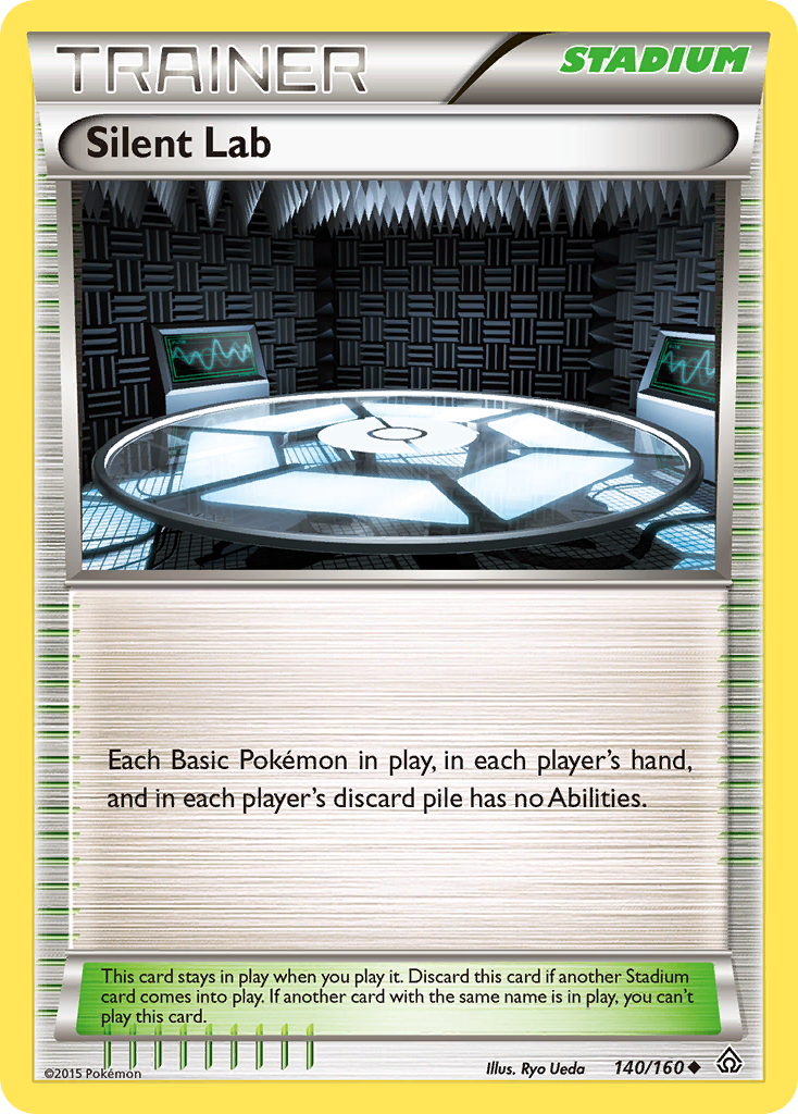 Silent Lab 140/160, Primal Clash Pokémon card