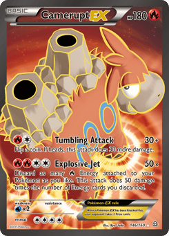 Camerupt-EX 146/160, Primal Clash