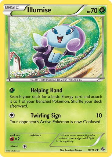 Illumise 18/160 from Primal Clash