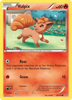Vulpix 20/160, Primal Clash
