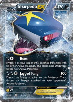Sharpedo-EX 91/160, Primal Clash