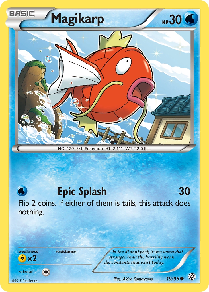 Magikarp 19/98, Ancient Origins Pokémon card