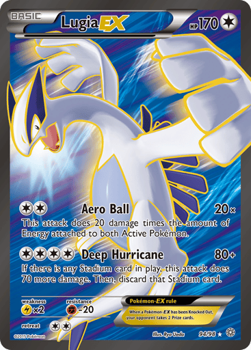 Lugia-EX 94/98 from Ancient Origins