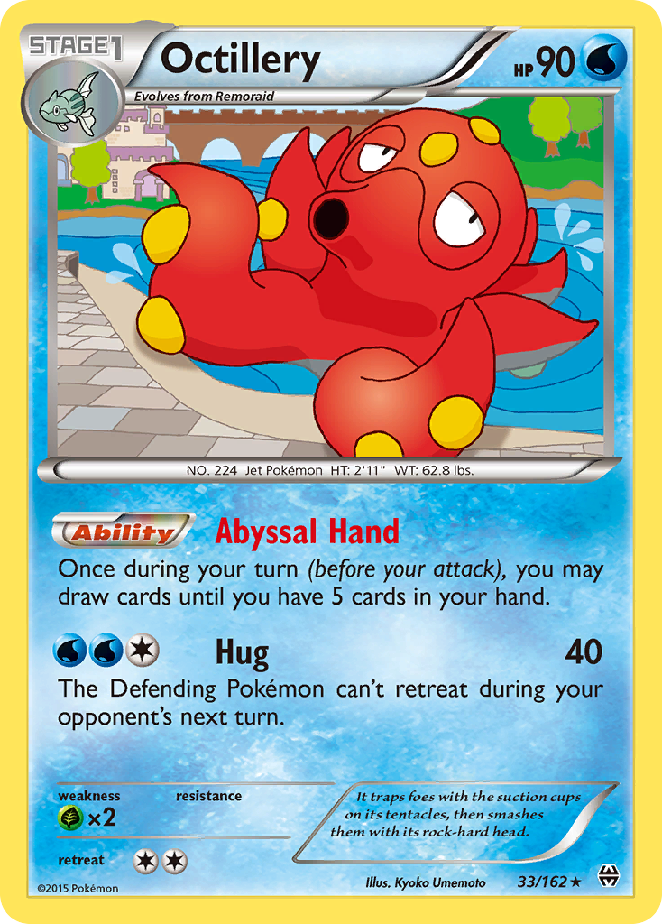 Octillery 33/162, BREAKthrough Pokémon card