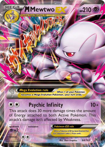 M Mewtwo-EX 64/162 from BREAKthrough