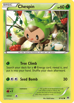 Chespin 9/162, BREAKthrough
