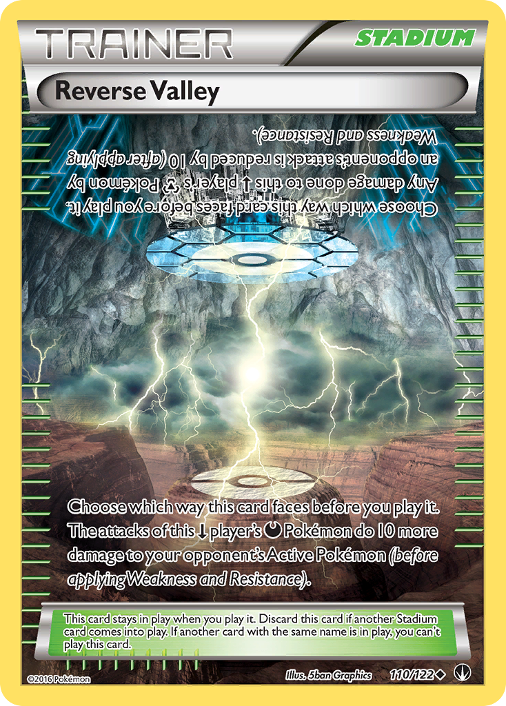 Reverse Valley 110/122, BREAKpoint Pokémon card