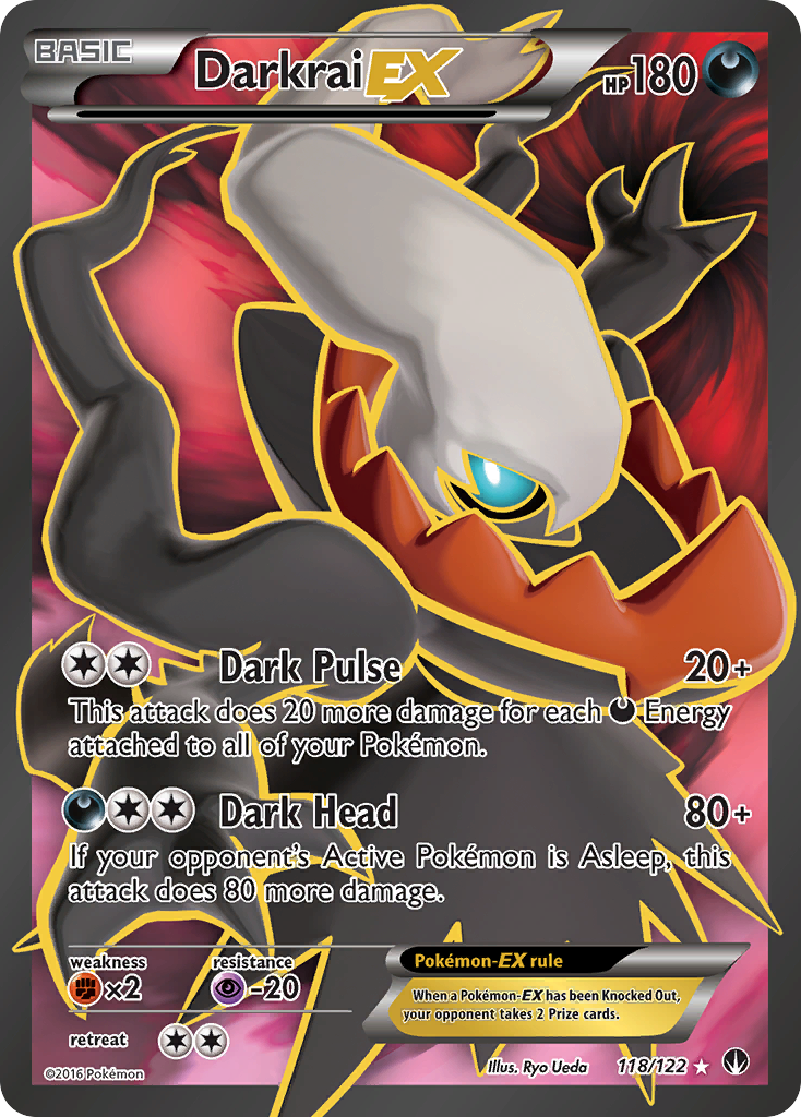 Darkrai-EX 118/122, BREAKpoint Pokémon card