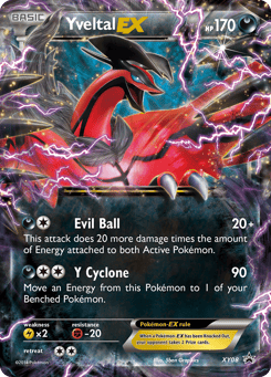 Yveltal-EX XY08, XY Black Star Promos
