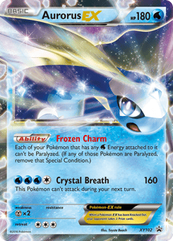 Aurorus-EX XY102, XY Black Star Promos
