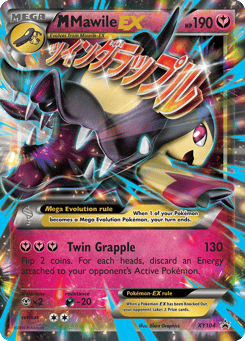 M Mawile-EX XY104, XY Black Star Promos