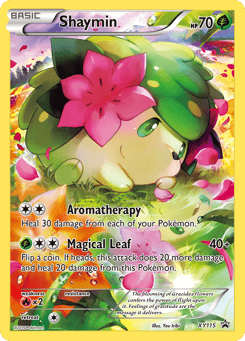 Shaymin XY115, XY Black Star Promos